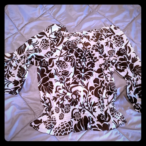 Awesome Dressbarn blouse / shirt XL size 16 / 18 - Picture 2 of 5